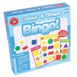LEARNING CAN BE FUN BINGO Colour And Shape Bingo